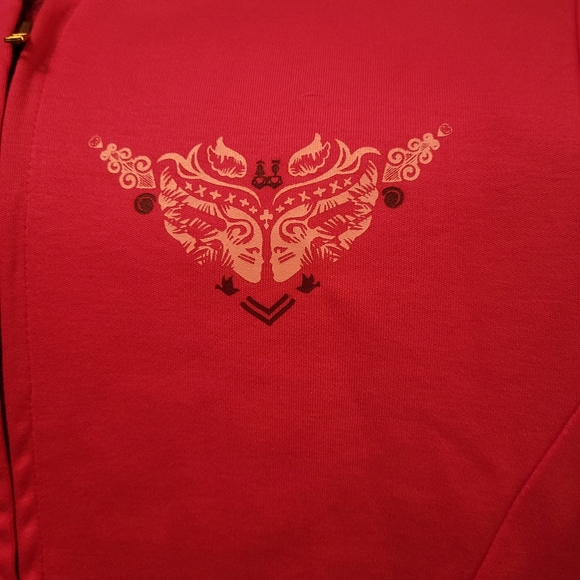 Ford Warriors in Pink Full Zip Jacket Size Small - Picture 4 of 6